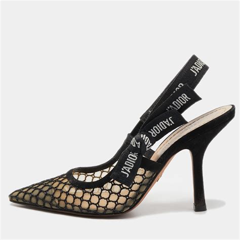 dior j'adior mesh slingback pump